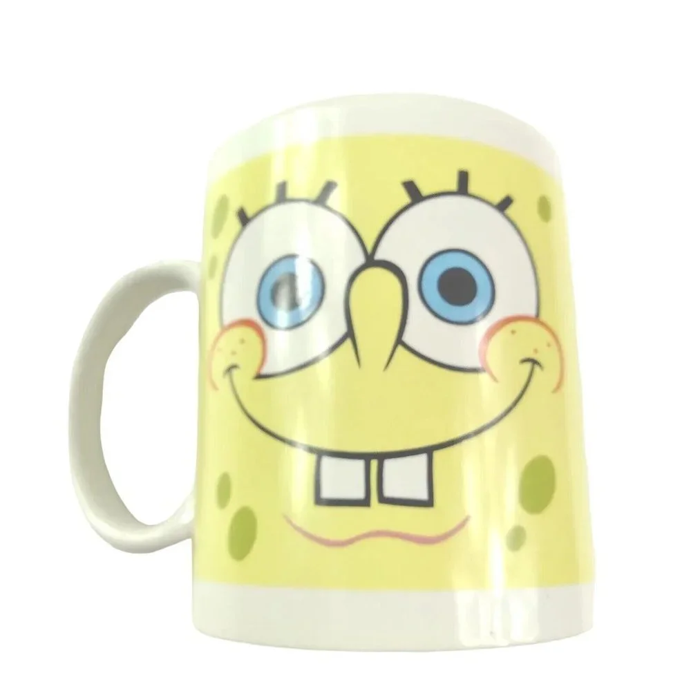 Universal Studios SpongeBob Squarepants 2006‎ Mug Coffee Cup Yellow